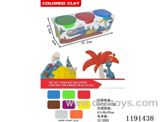 colored clay set