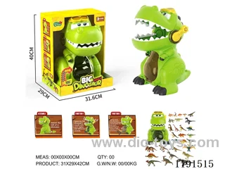 Big Mouth Storage Dinosaur (28PCS) with light/sound included 3*AG13