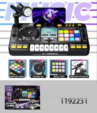 DJ Mixer Musical Instruments Toys in Color Box