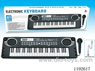 61 Keys Multifunctional Electronic Piano (with Microphone, USB Cable)