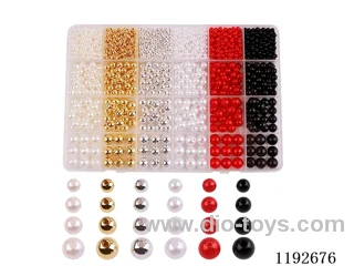 DIY Jewelry Set(4/6/8/10 per cent pearl + thread (24 compartments))