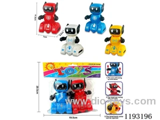 Inertia Wobbler Robot with Candy (Pack of 2)