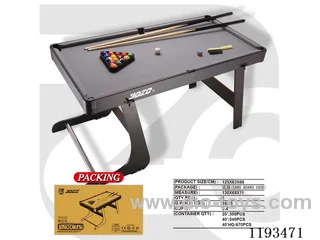 Folding Pool Table