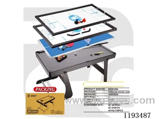 Folding Pool Table 4 in 1