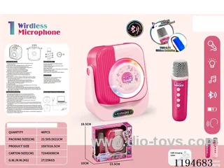 Bluetooth Wireless Lights Music Single Microphone Sound Kit