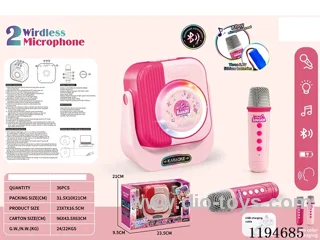 Bluetooth Wireless Lights Music Dual Microphone Sound Kit