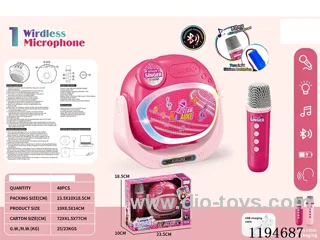 Bluetooth Wireless Lights Music Single Microphone Sound Kit