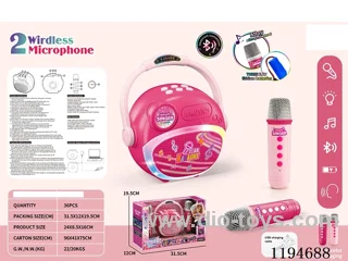 Bluetooth Wireless Lights Music Dual Microphone Sound Kit