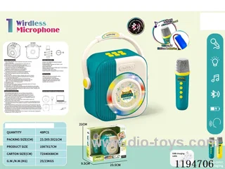 Bluetooth Wireless Lights Music Single Microphone Sound Kit