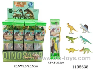 Set of 6 Dinosaurs (12PCS single price)