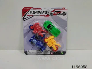 4PCS free wheel car