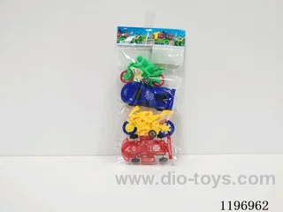4PCS free wheel car