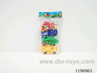 4PCS free wheel car