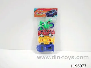 4PCS free wheel car