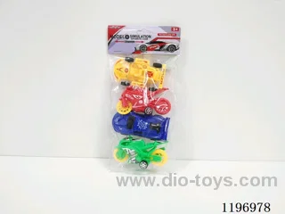4PCS free wheel car