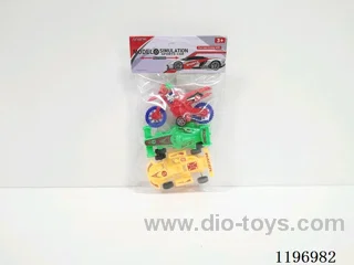 3PCS free wheel car