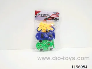 3PCS free wheel car