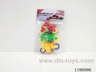 3PCS free wheel car