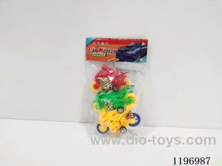 3PCS free wheel car