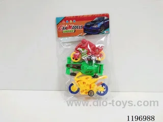 3PCS free wheel car