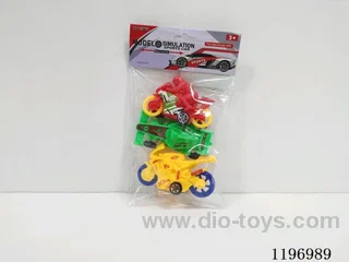 3PCS free wheel car
