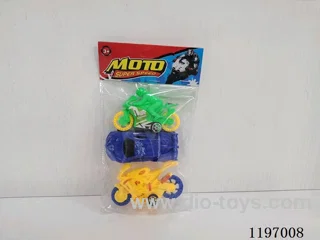 3PCS free wheel car