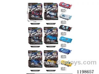 1:64 free wheel alloy car (racing)