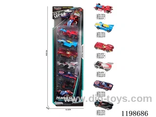 1:64 free wheel alloy car (racing car)