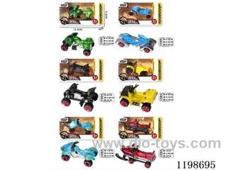 1:64 free wheel alloy car (motorcycle)