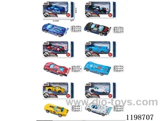 1:64 free wheel alloy car (racing)