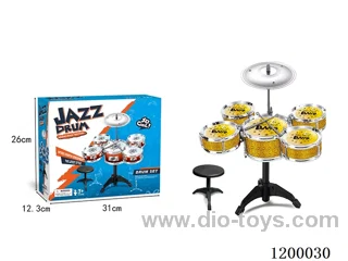 drum set in color box