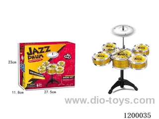 drum set in color box