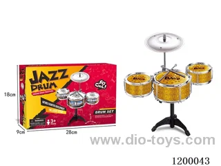 drum set in color box