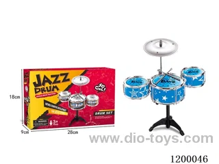 drum set in color box