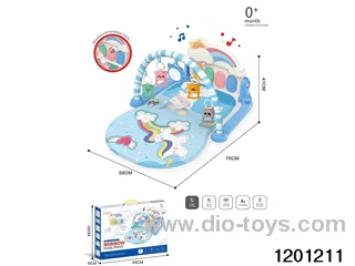 baby play gym in color box