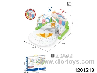 baby play gym in color box