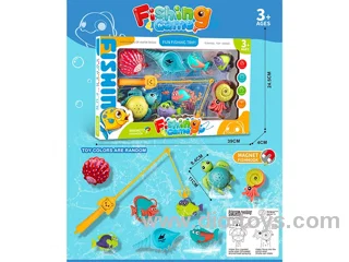 Fishing set (water play set + magnetic fishing 9-piece set)