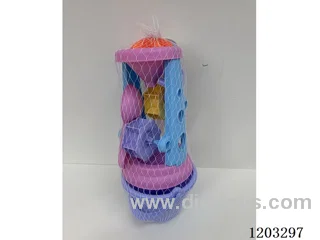 9 Piece Soft Rubber Beach Toys