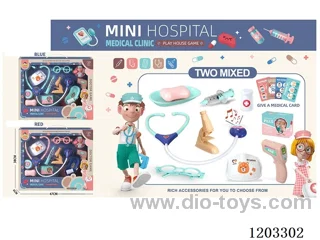 Pink Medical Mini Clinic Set 12PCS w/IC (GCC)