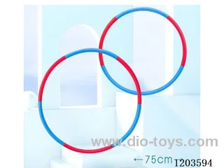 75CM 6-section two-color hula hoop