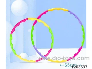 55CM 8-section Small Wave Hula Hoop