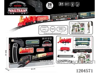 Electric light Music track train (including electricity) Lithium battery with USB cable