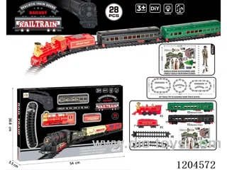 Electric light Music Track Train (battery not included)