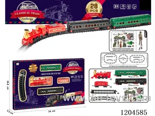 Electric light Music Track Train (battery not included)