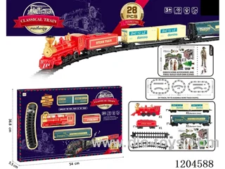 Electric light Music Track Train (battery not included)