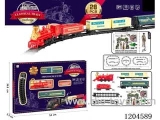 Electric light Music Track Train (battery not included)