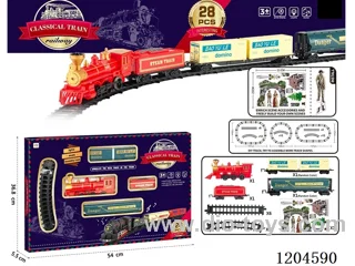 Electric light Music track train (including electricity) Lithium battery with USB cable