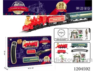 Electric light Music Track Train (battery not included)