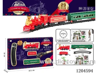 Electric light Music Track Train (battery not included)