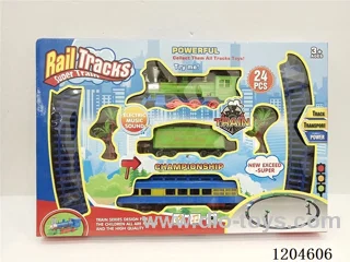 Electric light Music track train (including electricity) Lithium battery with USB cable